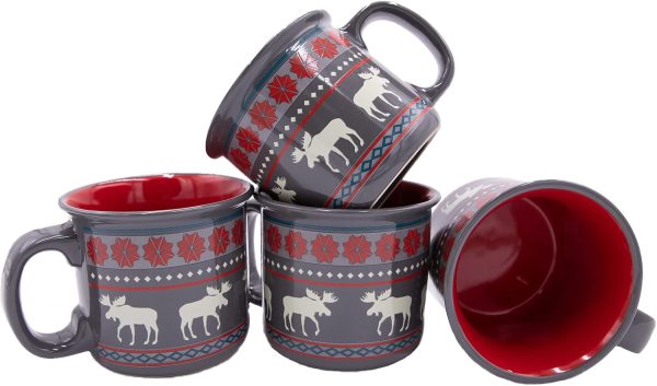 Novelty Mugs, Funny Gift Mug for Family, Friends, or Coworkers in your Office, Set of 4,